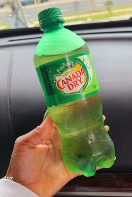 A Fresh Canada Dry always does the job !!