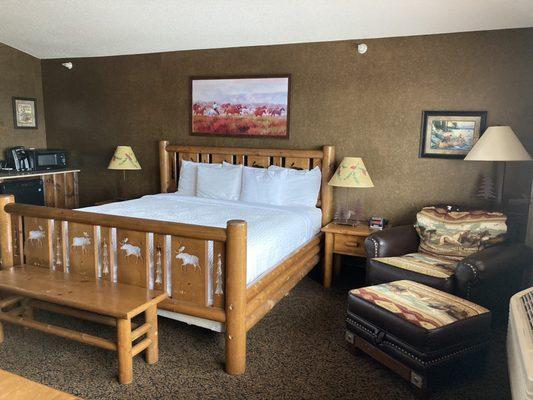 Jacuzzi tub executive king room