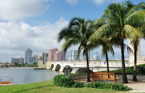 Beautiful city of West Palm Beach