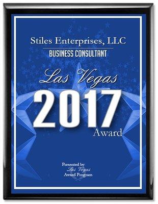 2017 Best in Business Award