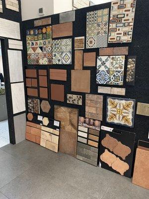 Spanish Tile selections