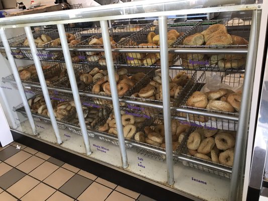 Bagel selection