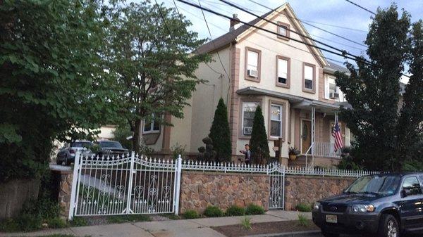 stucco, new front wall, new windows