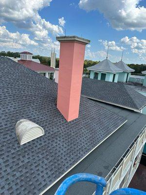 Shingle reroof.