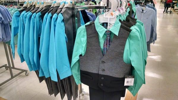 Cute Easter suits for boys.