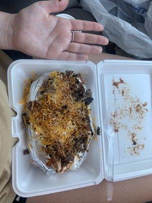 Loaded baked potato