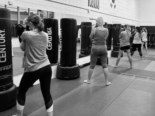 Our Kickboxing Ladies...