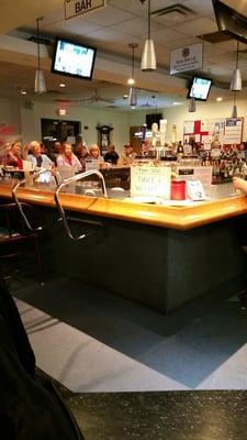 The bar at VFW 3282