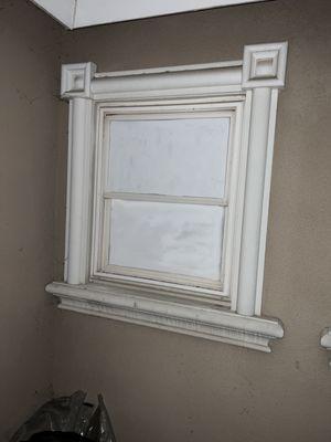 Why did you paint window? Whas it because the sun shines threw the window and shows your drywall job?