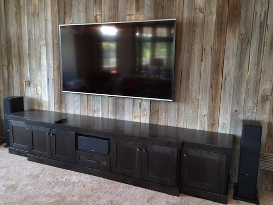 Lake Minnetonka Media Room Installation