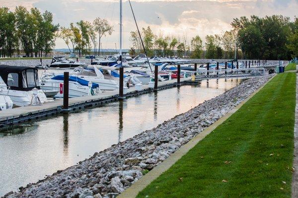 Currently offering 244 boat slips and 10 transient slips for visitors!