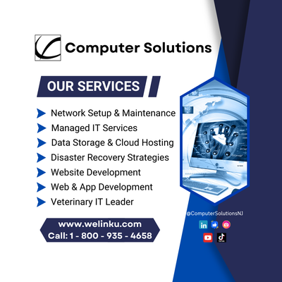 Here is a list of our services at Computer Solutions!