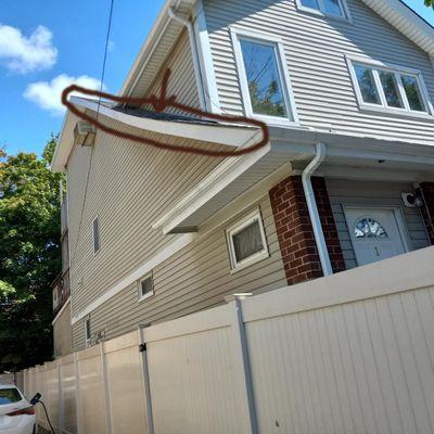 Sinking soffit