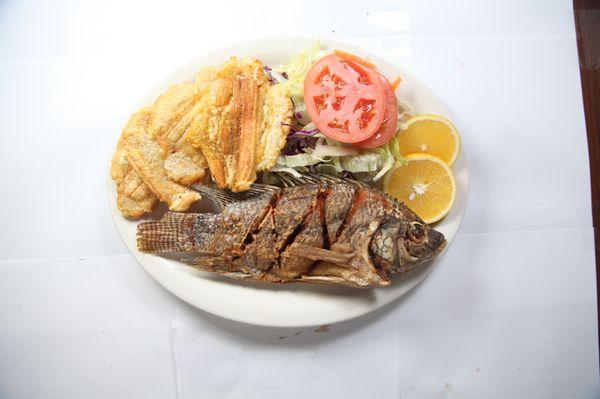 Mojarra frita