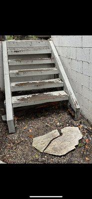 Stairs replaced