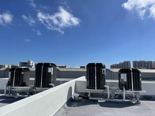 American Standard Condenser Units.