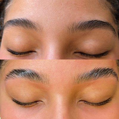 Brow lamination