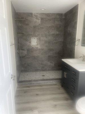 Remodeled bathroom