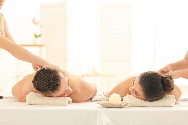 Q Spa is the perfect place for a couples massage