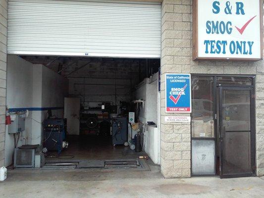 S & R Smog Test Only Center