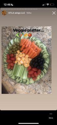 Veggies platter