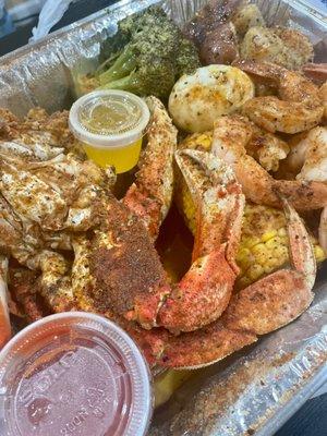 Dungeness Crab Platter