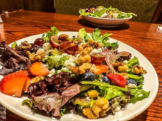 Berry & Goat Cheese Salad**