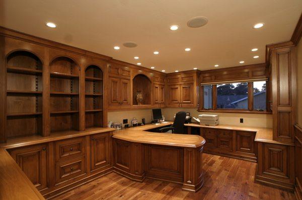 Custom Home Office Cabinets by Neff Mill & Cabinet Inc.