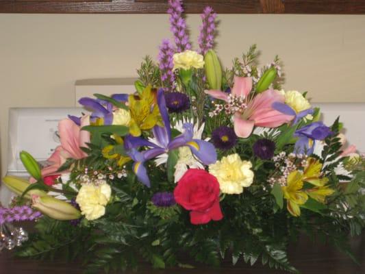 Easter arrangement from Rolling Meadows Florist.