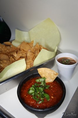 Chips and Salsa on the House.