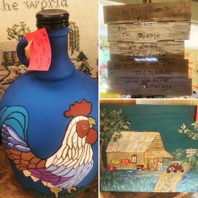 Custom painted items by Belinda