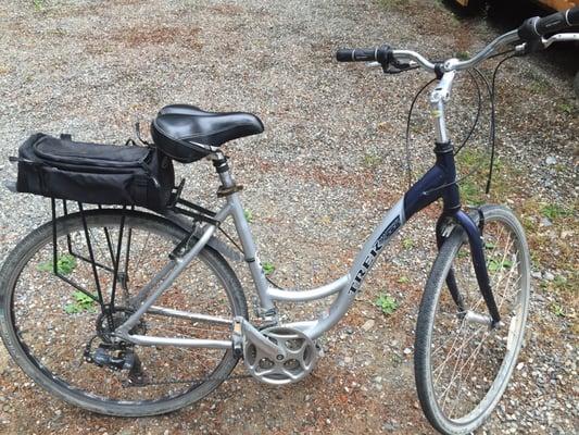 This is an excellent street and gravel bike.  Worked out perfectly.