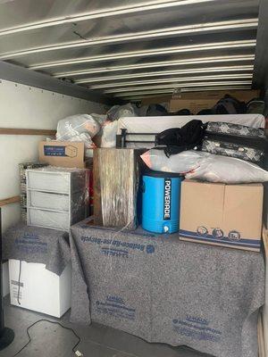 End of of 2 bedroom load