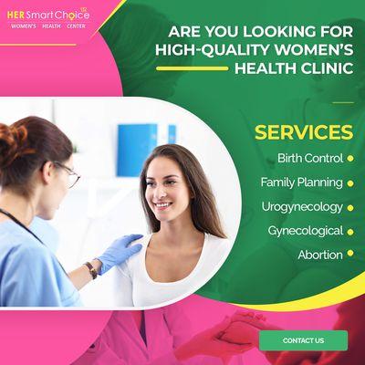 Her smart choice women's health clinic