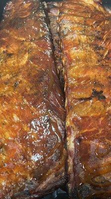 St. Louis style pork ribs