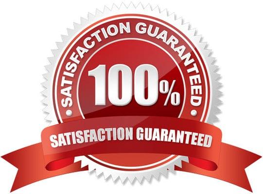 We offer a 100% money back guarantee