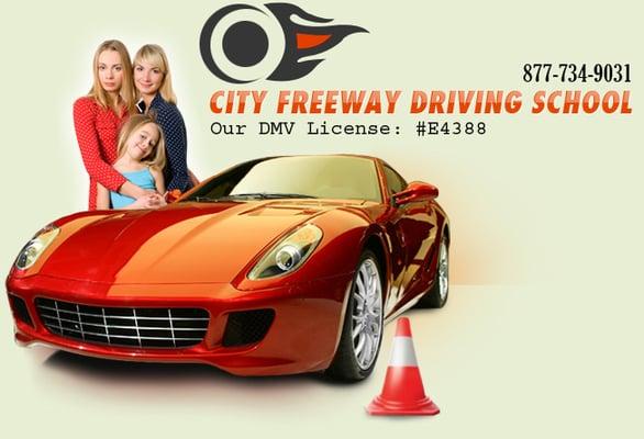 Driving school logo