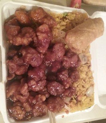 General Tso's Chicken Dinner Special