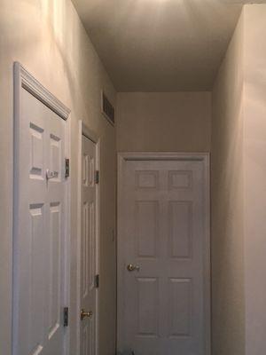 These are doors  we installed and walls we painted