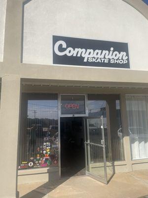 Companion skate shop's new location