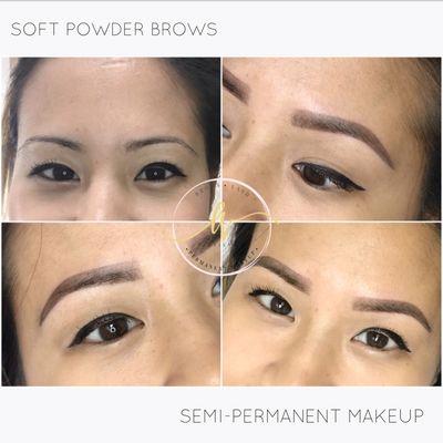 So soft & natural eyebrows tattoo