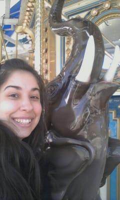 Rode the elephant today!