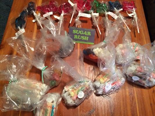 Lollipops, Chocolates, Gummies, Taffy