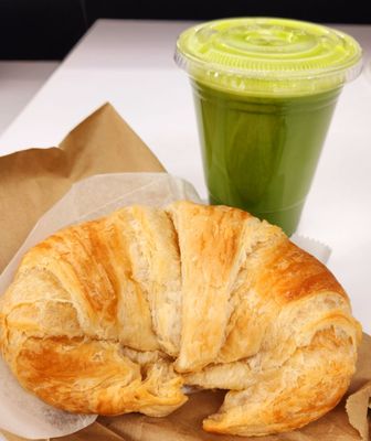 Detox 'Super' Juice & Croissant ~ 11.29.23