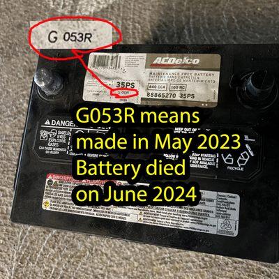 D&J sold me a battery that died in about a year.  They refused to provide receipt for warranty purpose