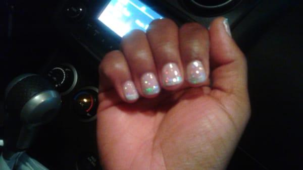 Tis' the season! Atlanta Nails has me ready for the holidays. I love it! It looks so natural; gel polish is the way