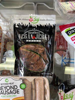 Meatless Vegan jerky.