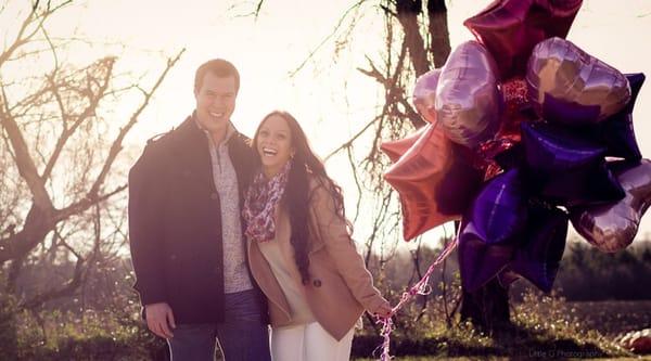 Disney's movie "UP" themed proposal and surprise engagment shoot! Photo by Autumn