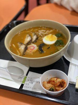 Spicy ramen with pork