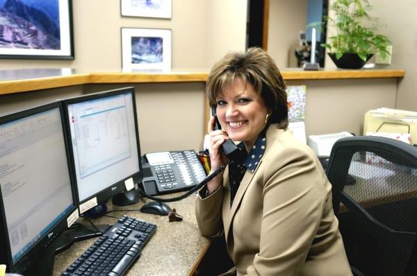 Friendly Receptionist Sherrie